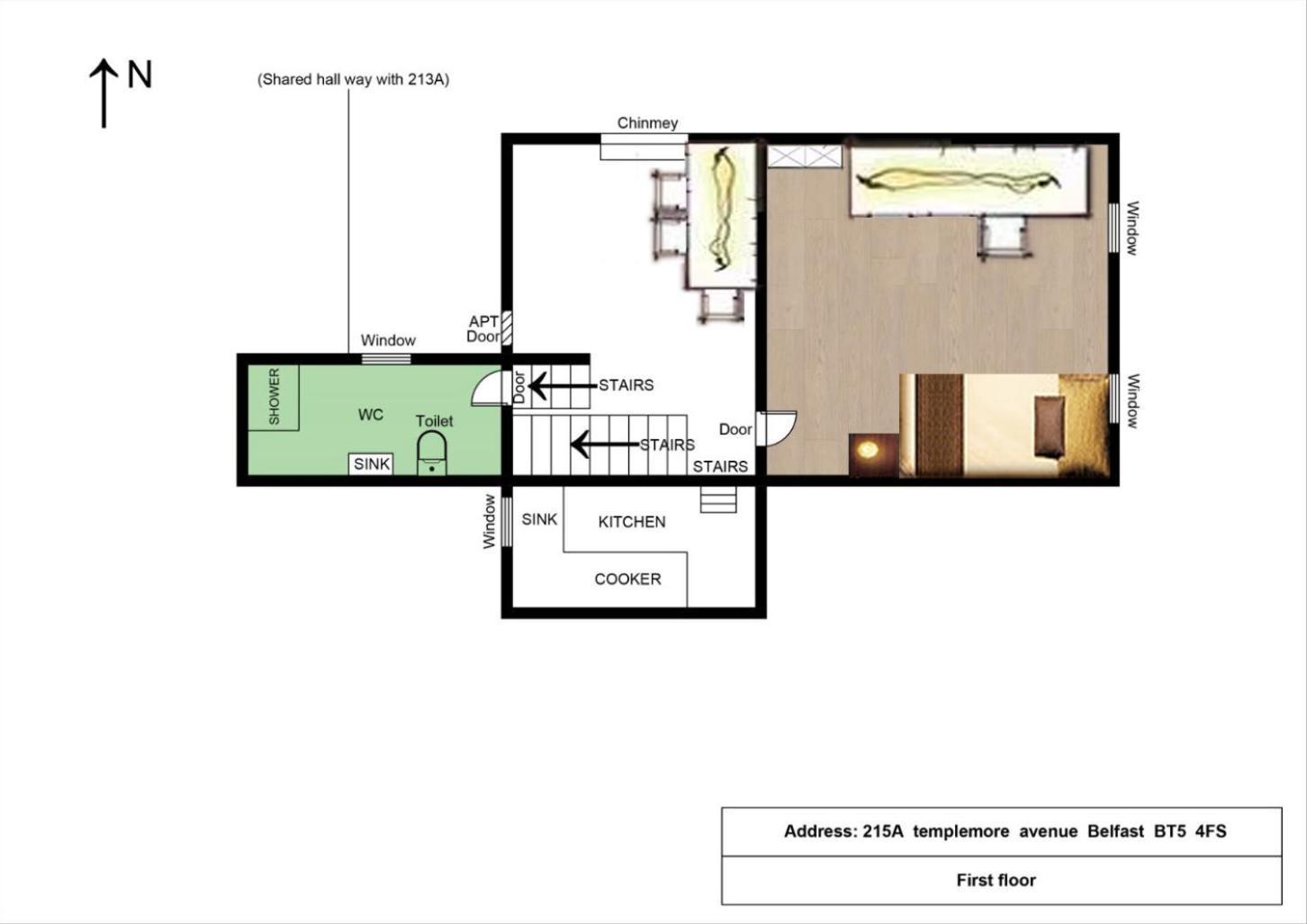 Entire Yellowapt Near Belfast City Centre - Free Parking - Up To 3 Guests - 2 Beds Екстер'єр фото